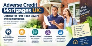 Adverse Credit Mortgages UK: Options for First-Time Buyers and Remortgages.